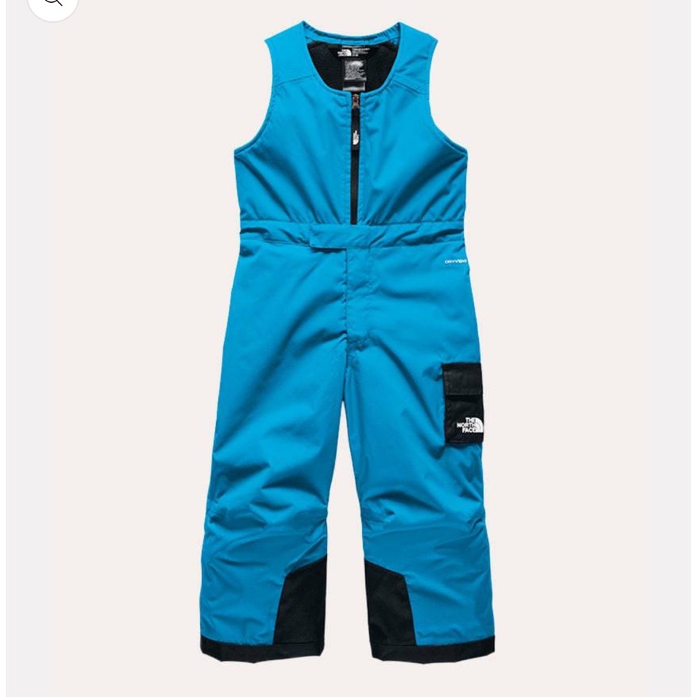 The North Face Kids' Blue and Black Snow
Insulated Bib